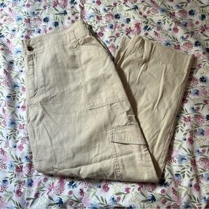 Old Navy Extra Wide Leg High Waisted Cargo Pants